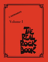 The Real Rock Book, Vol. 1 piano sheet music cover